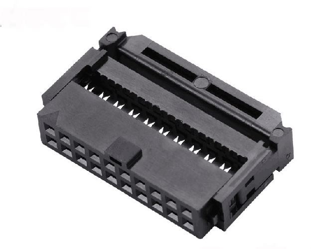 שקע IDC חיצוני 2.54 מ"מ אבזם I Type