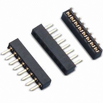 1.00 מ"מ כותרת נקבה כותרת נקבה שורה אחת סוג ישר